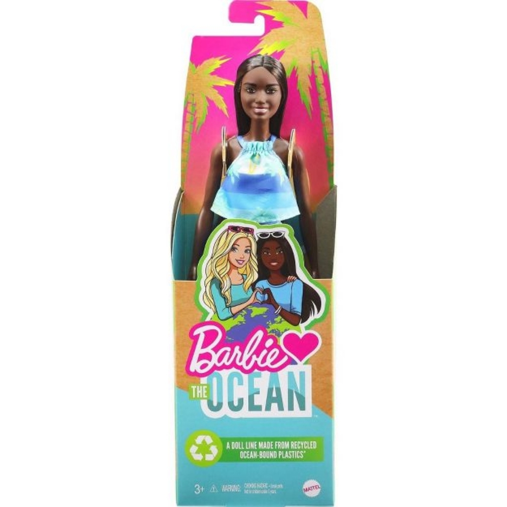 Barbie Loves the Ocean Doll Recycled Plastic Doll The Ocean Barbie new